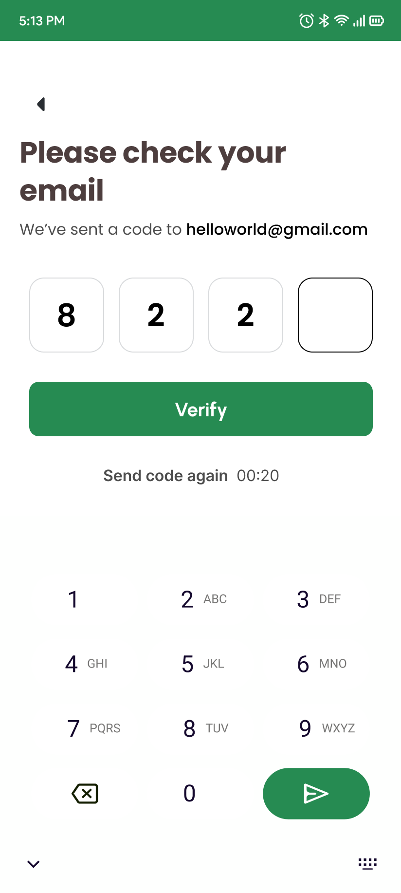 Mobile screen 10